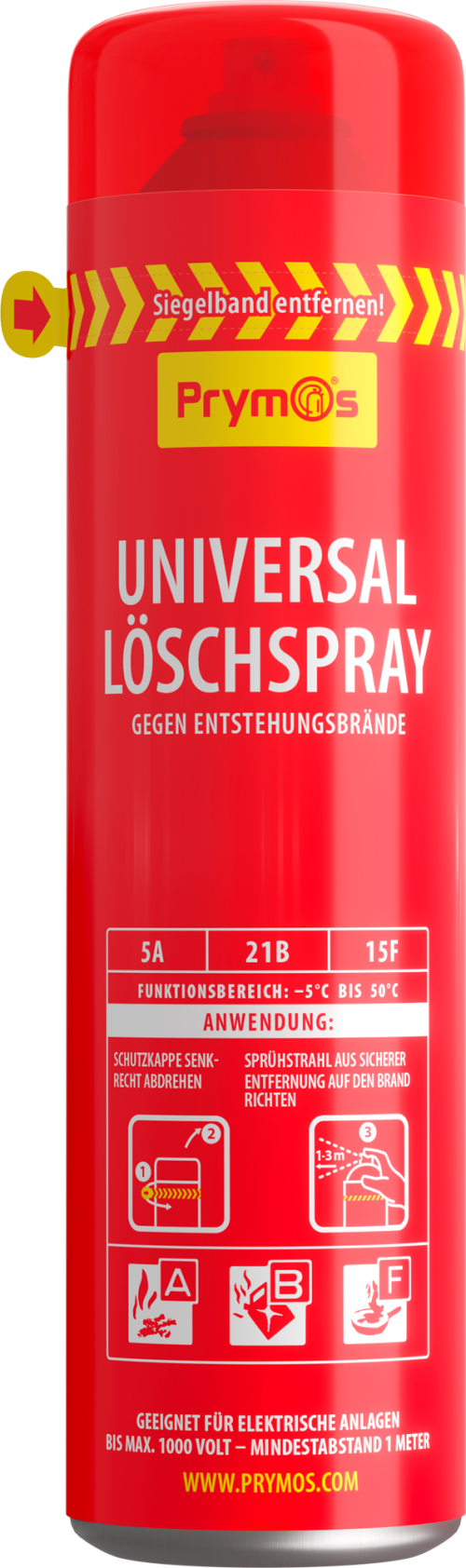 Prymos Feuerlöschspray Universal 625 ml - Feuerlöscher