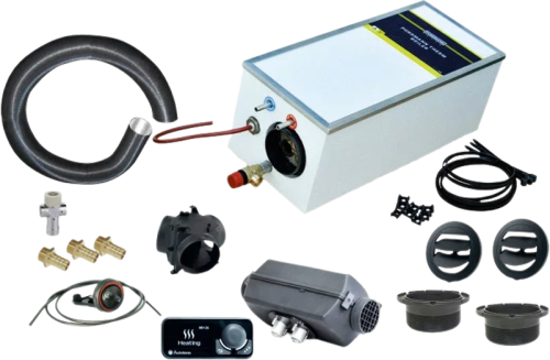 Pundmann Warmduscher-Set 12V / 200 W / Air 4D / 6 Liter - Wasserboiler & Thermen