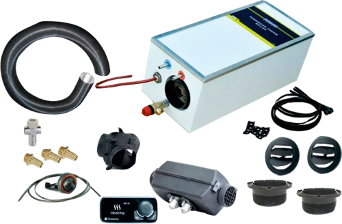 Pundmann Warmduscher-Set 230 V / 500 W / Air 4D / 9 Liter - Wasserboiler & Thermen