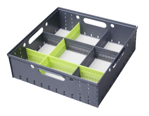 Purvario by Dörr Staubox 34 x 34 x 12 cm - Aufbewahrungs- & Transportbehälter