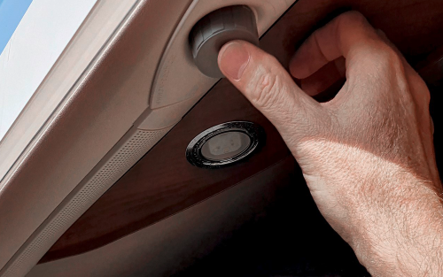 RV tech Elektrisches Antriebsset für Dometic Dachfenster Heki 3 / Heki 3 plus - Dachhauben