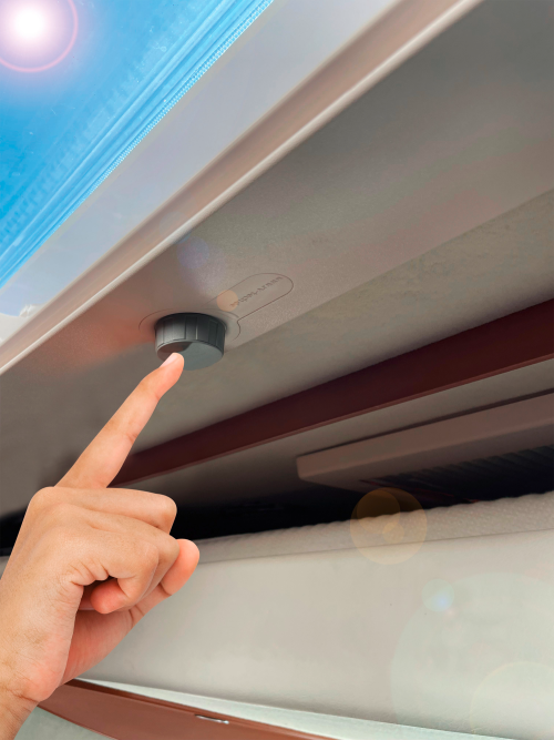 RV tech Elektrisches Antriebsset für Dometic Dachfenster Midi Heki Style - Dachhauben