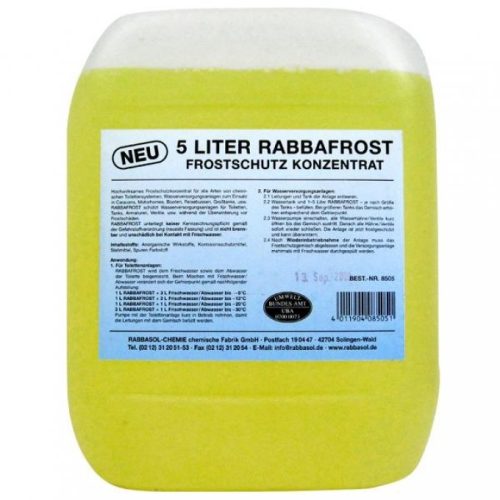 Rabbafrost Frostschutzkonzentrat 5 Liter - Frostschutz von Rabbasol