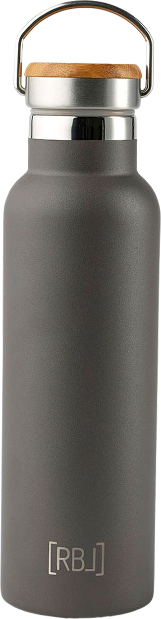 Rebel Outdoor Isolierflasche aus Edelstahl 600 ml braun  - Isolierflaschen & Isobehälter