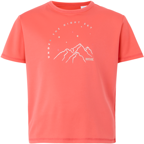 Regatta Alvarado IX Kinder T-Shirt rot 104 - Kinder T-Shirts & -hemden