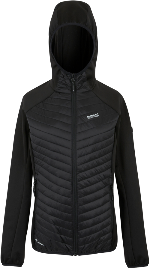 Regatta Andreson Damen Hybridjacke schwarz 46 - Damenjacken
