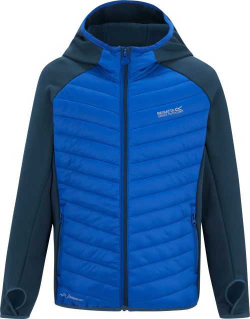 Regatta Andreson Kinder Hybridjacke  blau 176 - Kinderjacken