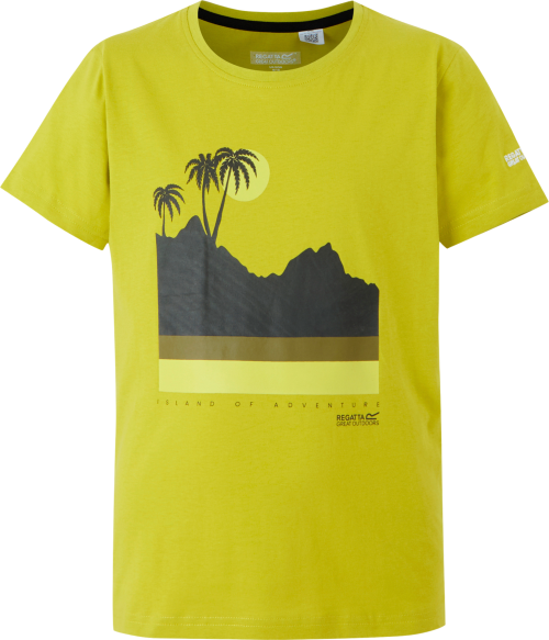 Regatta Bosley VIII Kinder T-Shirt hellgrün 176 - Kinder T-Shirts & -hemden