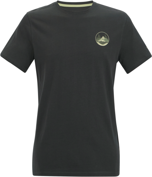 Regatta Breezed Herren T-Shirt mit Grafikdruck dunkelgrau M - Herrenshirts, -hemden & -pullover