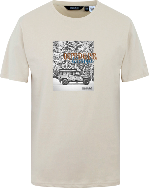 Regatta Cline IX Herren T-Shirt beige L - Herrenshirts, -hemden & -pullover
