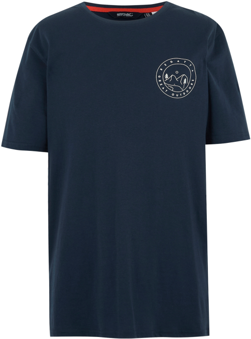 Regatta Cline IX Herren T- Shirt dunkelblau XXXL - Herrenshirts, -hemden & -pullover