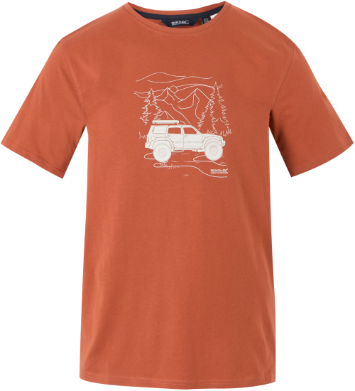 Regatta Cline IX Herren T- Shirt orange 4XL - Herrenshirts, -hemden & -pullover