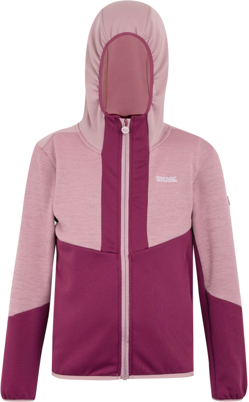 Regatta Dissolver X Kinder Fleecejacke mit durchgehendem Reißverschluss rosa 152 - Kinderjacken