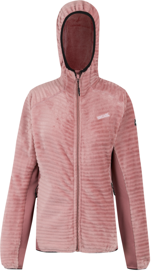 Regatta Endra Damen Fleecejacke mit Kapuze rosa 42 - Damenjacken