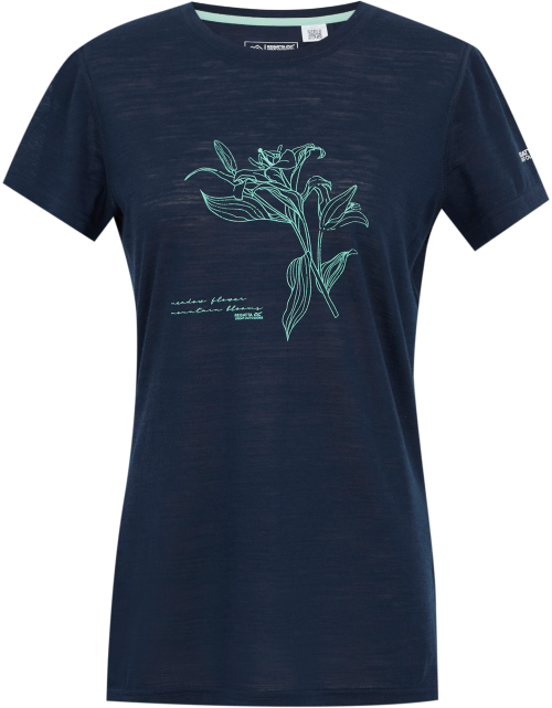 Regatta Escade Damen T-Shirt dunkelblau 44 - Damenshirts, -blusen & -pullover