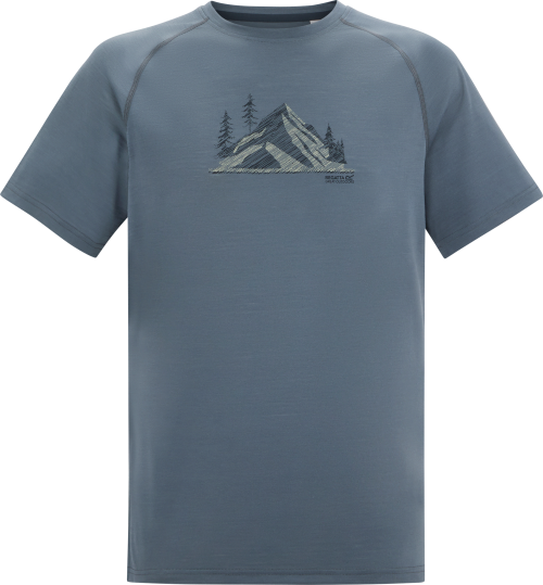 Regatta Escade Herren Funktionsshirt blau M - Herrenshirts, -hemden & -pullover