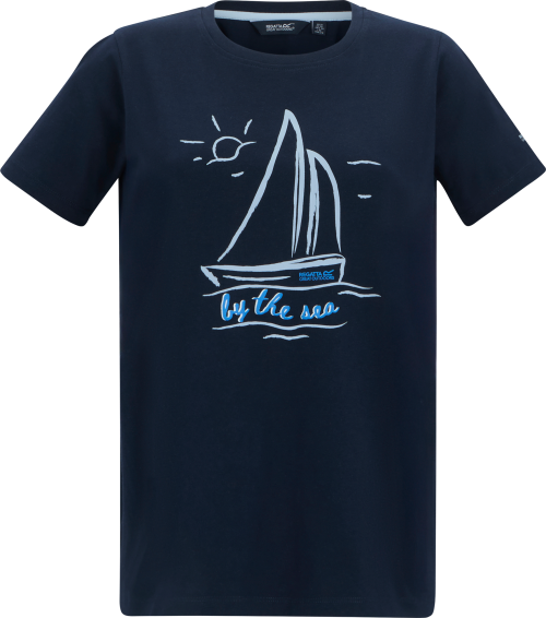 Regatta Filandra IX Damen T-Shirt blau 36 - Damenshirts, -blusen & -pullover
