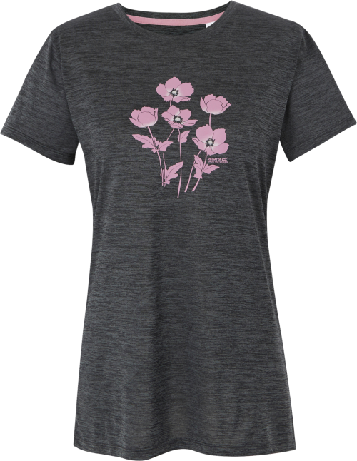 Regatta Fingal IX Damen T-Shirt dunkelgrau 50 - Damenshirts, -blusen & -pullover