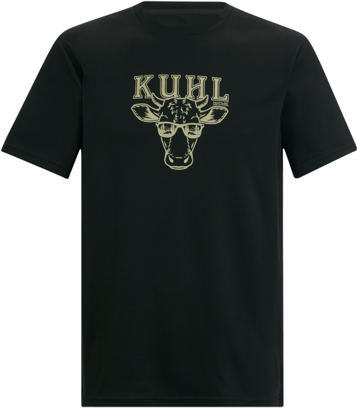 Regatta Fingal Slogan Herren Funktionsshirt schwarz XXXL - Herrenshirts, -hemden & -pullover