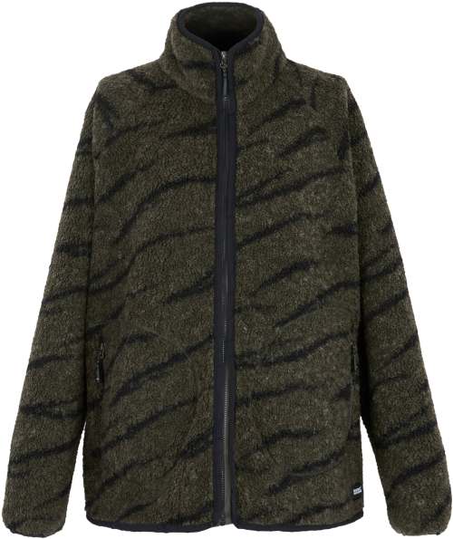 Regatta Frankie Borg Damen Fleecejacke dunkelgrün 46 - Damenjacken