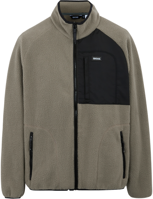 Regatta Frankie Borg Herren Fleecejacke hellgrau L - Herrenjacken