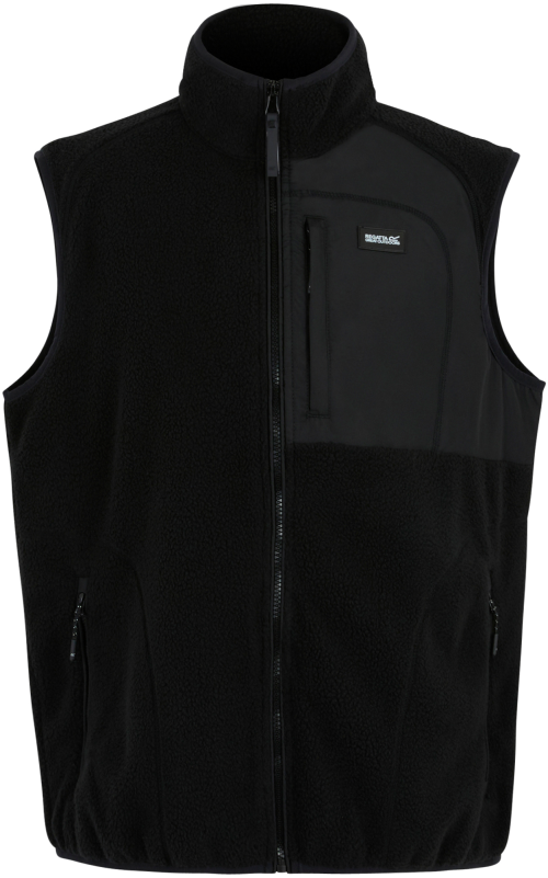 Regatta Frankie Borg Herren Fleeceweste schwarz XXL - Herrenjacken