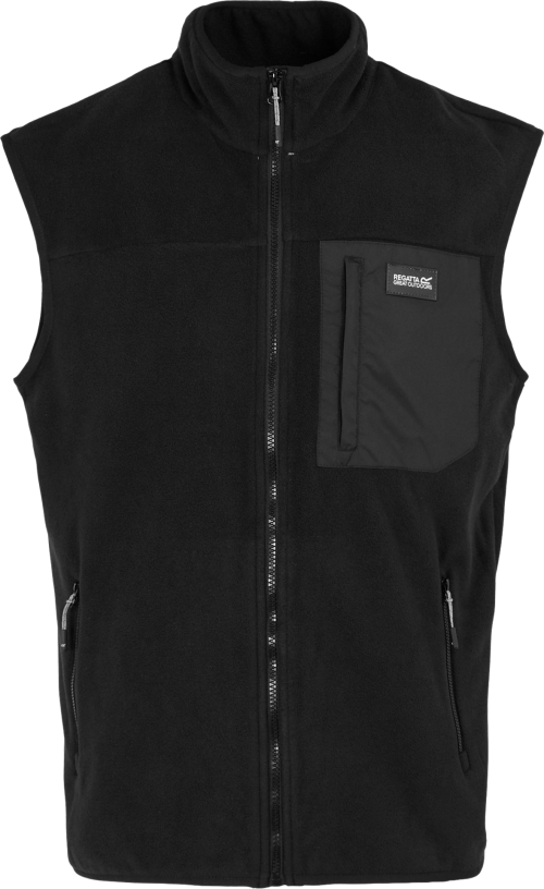 Regatta Frankie Fleece Herrenweste schwarz 4XL - Herrenjacken