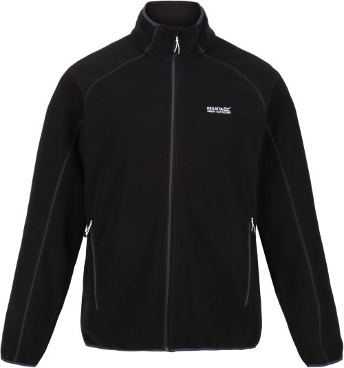 Regatta Hadfield Fleece Herrenjacke schwarz M - Herrenjacken