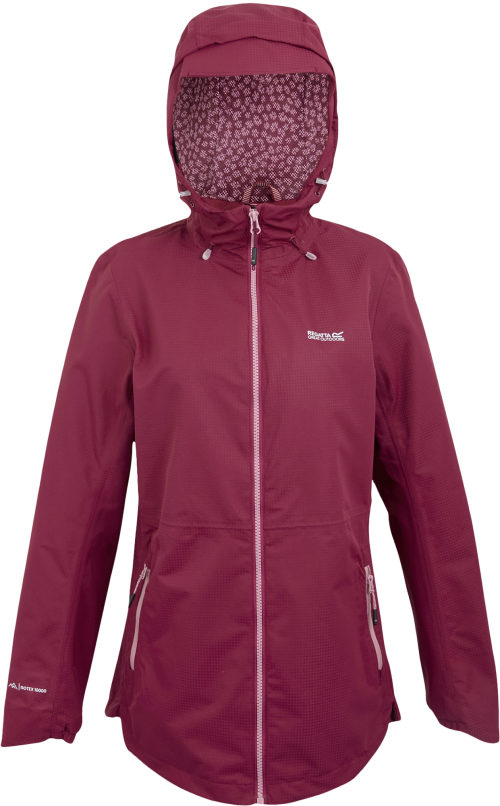 Regatta Hamara IV Damen Wanderjacke dunkelrot 38 - Damenjacken