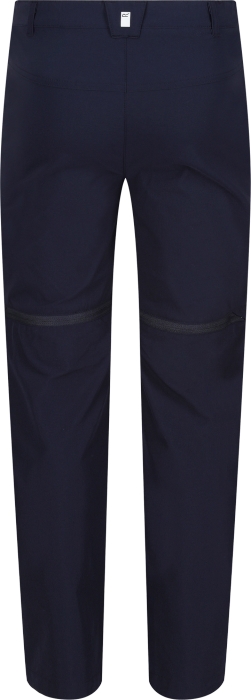 Regatta Highton Stretch Zip-Off Kinder Wanderhose dunkelblau 140 - Kinderhosen