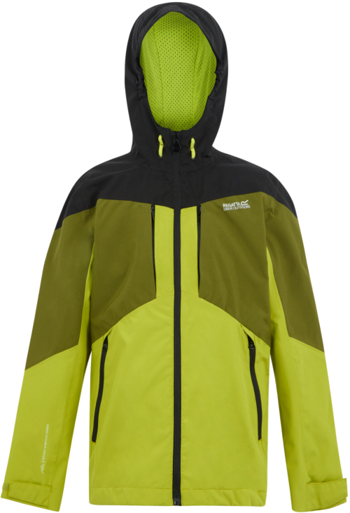 Regatta Highton VI Kinderjacke wasserdicht hellgrün 116 - Kinderjacken