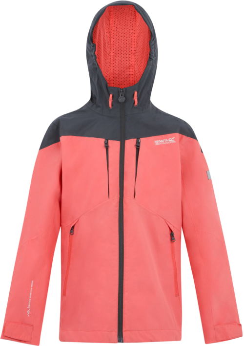 Regatta Highton VI Kinderjacke wasserdicht melon 116 - Kinderjacken