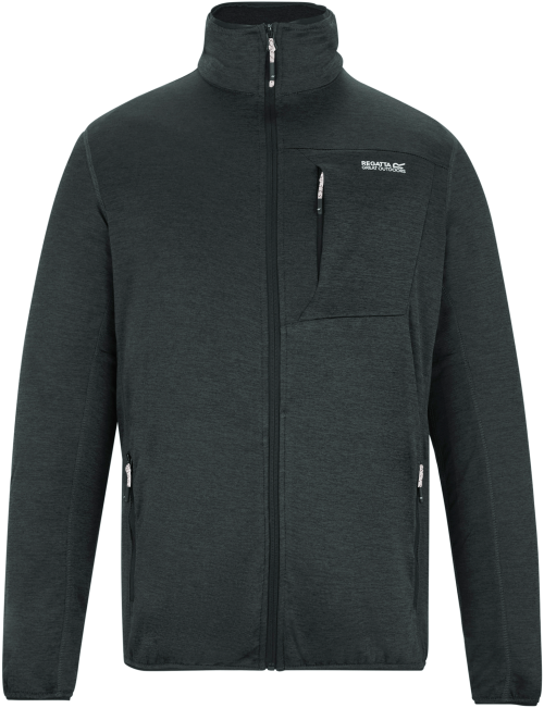 Regatta Hillden Herren Midlayerjacke  dunkelgrau L - Herrenjacken