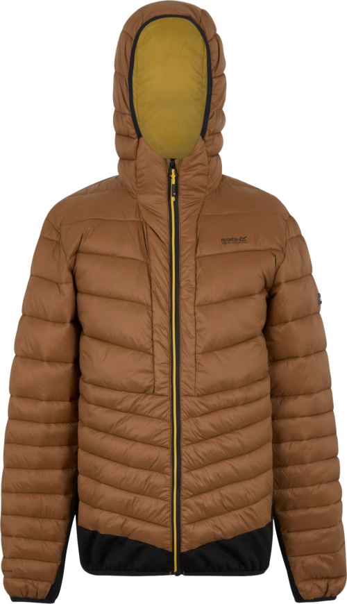 Regatta Hooded Leedre Hybrid Herren Outdoorjacke hellbraun M - Herrenjacken