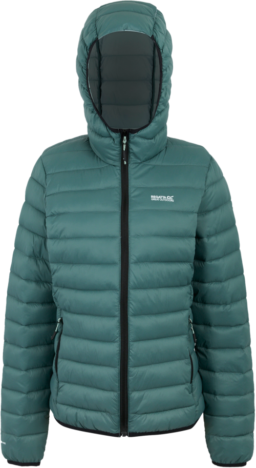 Regatta Hooded Marizion Damen Steppjacke dunkelgrün 38 - Damenjacken