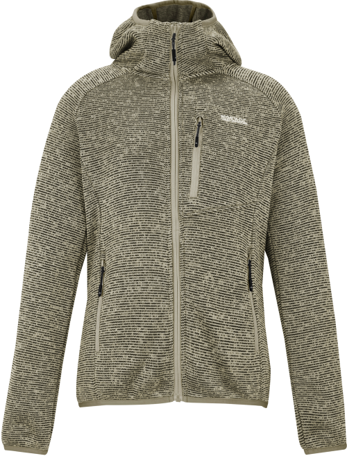 Regatta Hooded Newhill Damen Fleecejacke grün 46 - Damenjacken