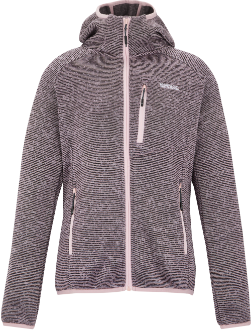 Regatta Hooded Newhill Damen Fleecejacke rosa 44 - Damenjacken