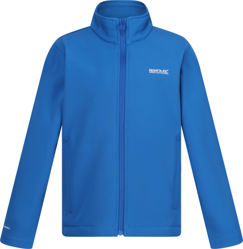 Regatta Junior Cera Kinder Softshelljacke dunkelblau 128 - Kinderjacken
