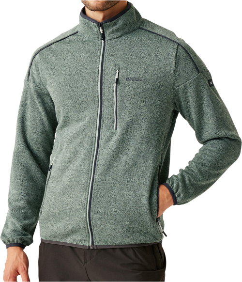 Regatta Kames Herren Fleecejacke hellgrau 5XL - Herrenjacken