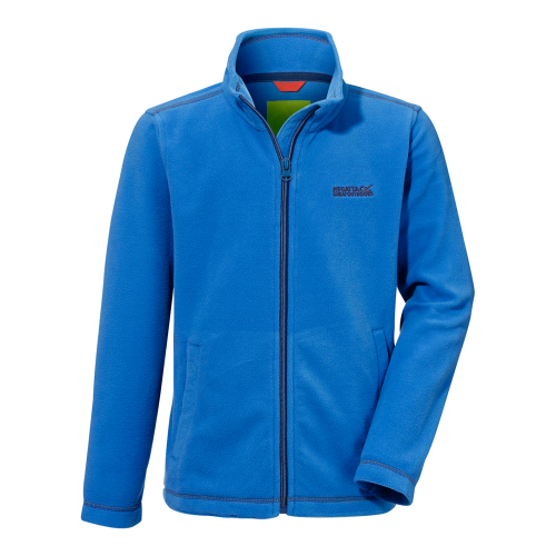 Regatta King II Kinder Fleecejacke blau 116 - Kinderjacken