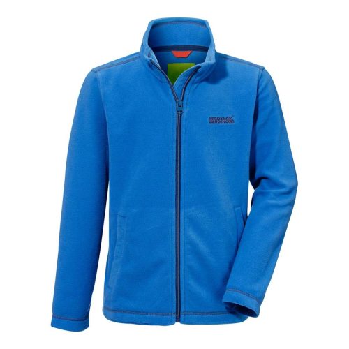 Regatta King II Kinder Fleecejacke  blau 164 - Kinderjacken