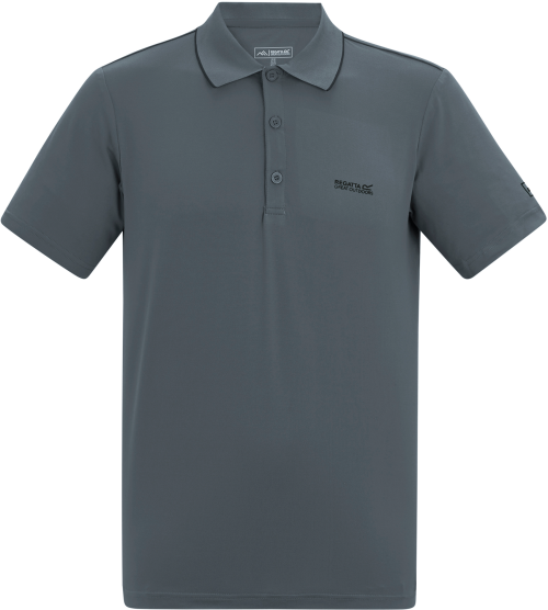 Regatta Maverik Stretch Herren Funktionsshirt  dunkelgrau XXL - Herrenshirts, -hemden & -pullover