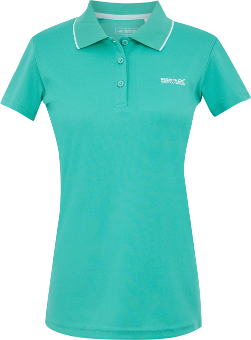 Regatta Maverik V Damen Poloshirt türkis 50 - Damenshirts, -blusen & -pullover