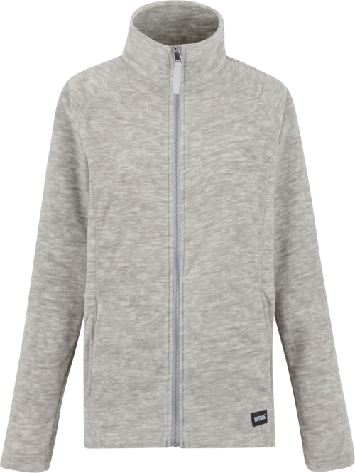 Regatta Mayse Damen Fleecejacke mit durchgehendem Reißverschluss hellgrau 52 - Damenjacken