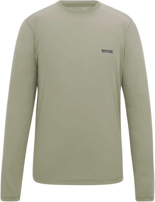Regatta Mindo Anti Insekt Herren Langarmshirt dunkelgrau XL - Herrenshirts, -hemden & -pullover