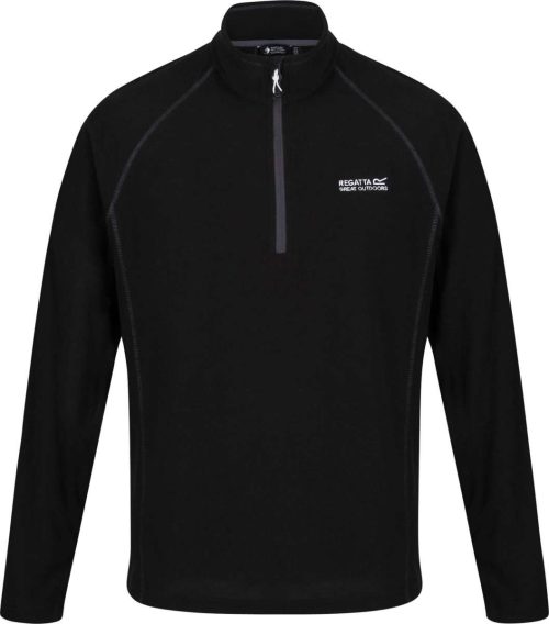 Regatta Montes Herren Fleecepullover schwarz XXXL - Herrenshirts, -hemden & -pullover