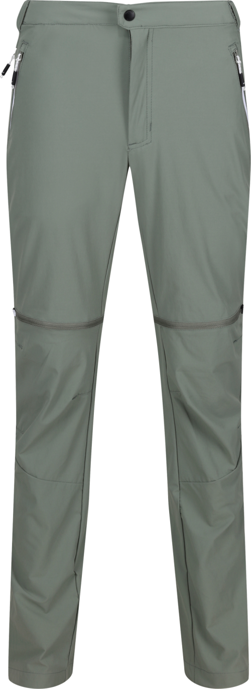 Regatta Mountain Zip Off Herrenhose Beinlänge normal grün 56 - Herrenhosen & -shorts