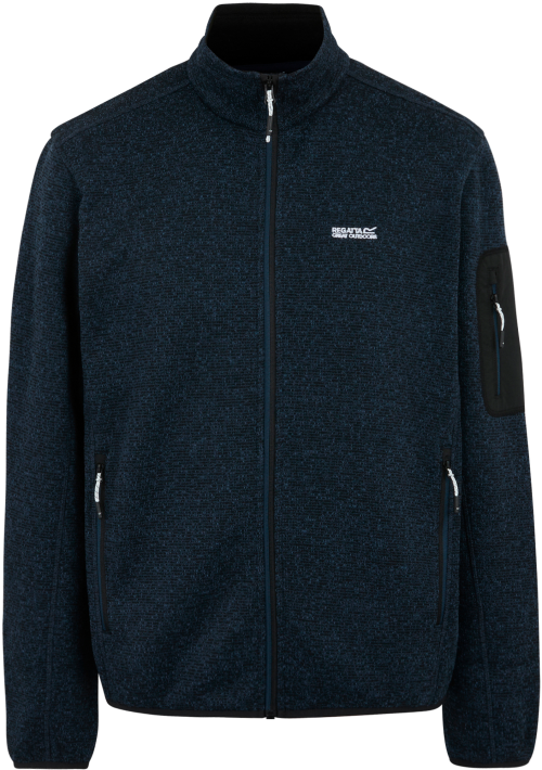 Regatta Newhill Herren Fleecejacke dunkelblau 5XL - Herrenjacken