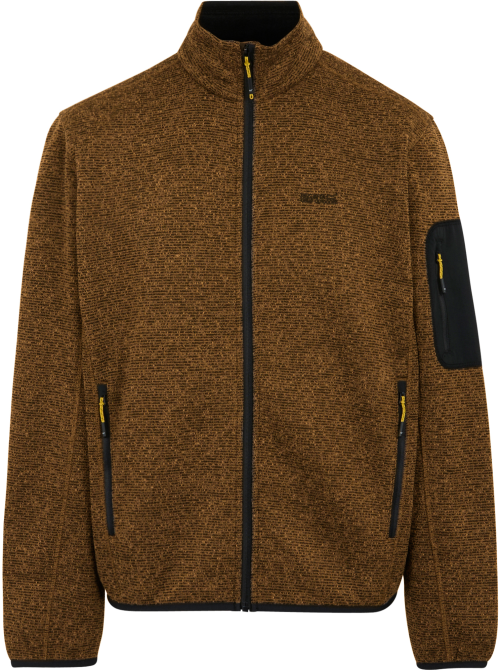 Regatta Newhill Herren Fleecejacke dunkelbraun 4XL - Herrenjacken