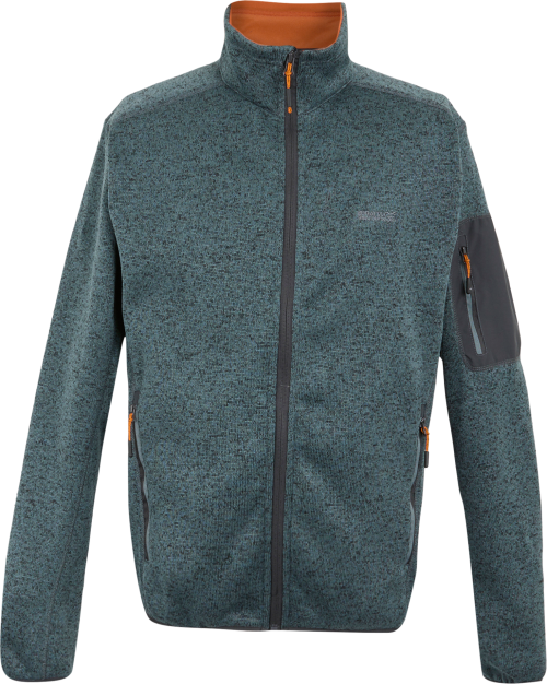 Regatta Newhill Herren Fleecejacke  dunkelgrau XXXL - Herrenjacken